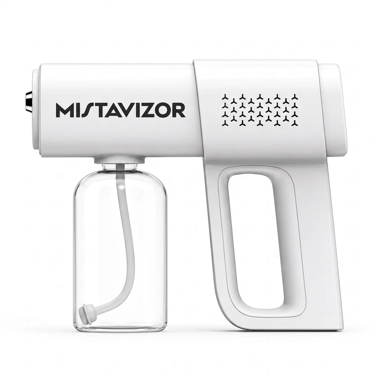 MISTAVIZOR cordless nano-mist sprayer, front view